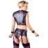 Cottelli Bondage - Dessous-Set mit Ketten (Schwarz) - XL
