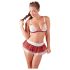 Cottelli - Sexy Schulmädchen Kostüm - BH-Set