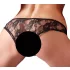 Cottelli - Offener Hüftslip (schwarz) - L