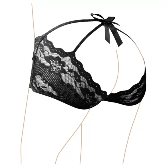Cottelli - Pikantes Spitzenhöschen (schwarz)