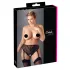 Cottelli Plus Size - Spitzenstrumpfhalter-String (schwarz) - XXXXL