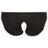 Cottelli Plus Size - Spitzen-Offen-Slip (schwarz) - 4XL