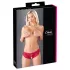 Cottelli - Damenstring offen mit Schleife (rot) - XL