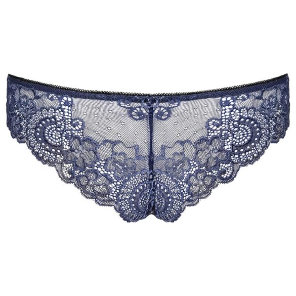 Obsessive Auroria - Schleifenverzierte Damen-Slips (Blau)