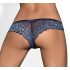 Obsessive Auroria - Schleifenverzierte Damen-Slips (Blau)