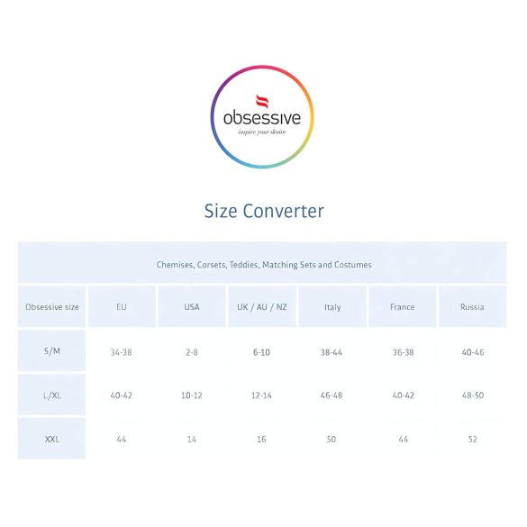 Obsessive Auroria - Schleifenverzierte Damen-Slips (Blau)