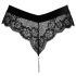 Cottelli Party - Spitzenslip mit Kette (schwarz) - M