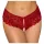 Cottelli - offener Spitzen-Slip (rot) - L