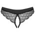 Obsessive Chemeris - Offener String (Schwarz) - XL/XXL