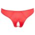 Cottelli - Perlen, offene Blumen-Slip (Rot) - L