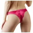 Cottelli - Perlen und offene Blumen-Damenhose (rot) - L