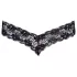 Cottelli - Doppelperlen Spitzen-String (schwarz) - L