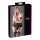 Cottelli Plus Size - Spitzenstrumpfhalter mit Schnürung (Schwarz) - 4XL