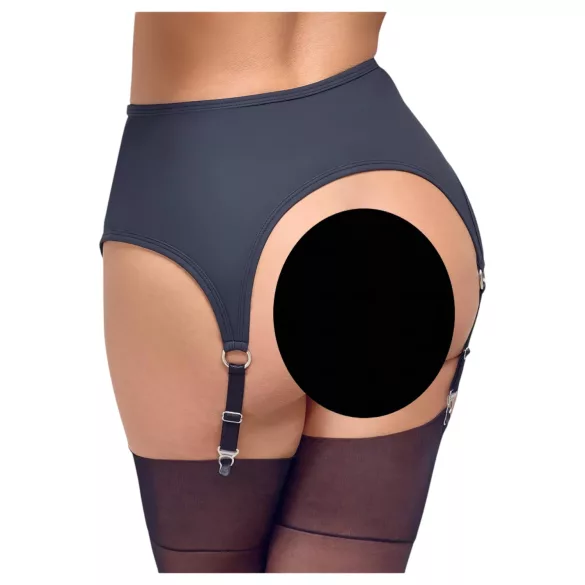 Cottelli - Mattschwarzer Strumpfhalter