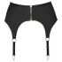 Cottelli - Mattschwarzer Strumpfhalter