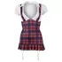 Cottelli - Kariertes Schulmädchenkleid - L