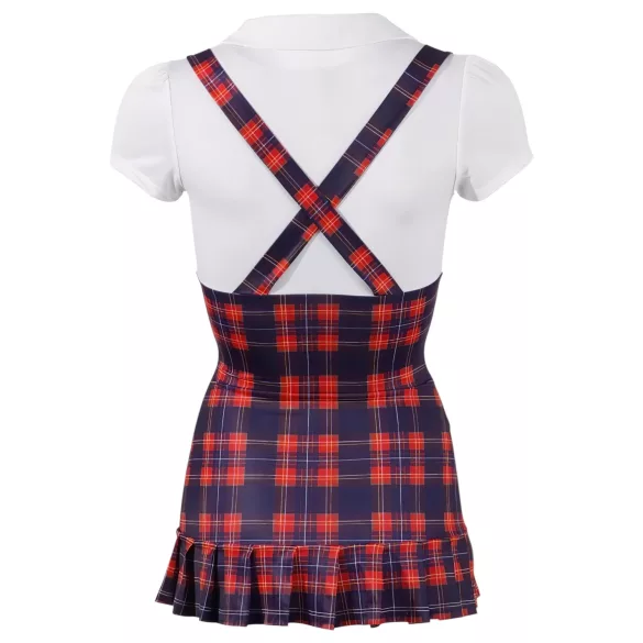 Cottelli - Kariertes Schulmädchenkleid - L