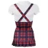 Cottelli - Kariertes Schulmädchenkleid - L