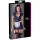 Cottelli - Dienstmädchen-Kleid mit Strapsen (Schwarz-Weiß) - XL