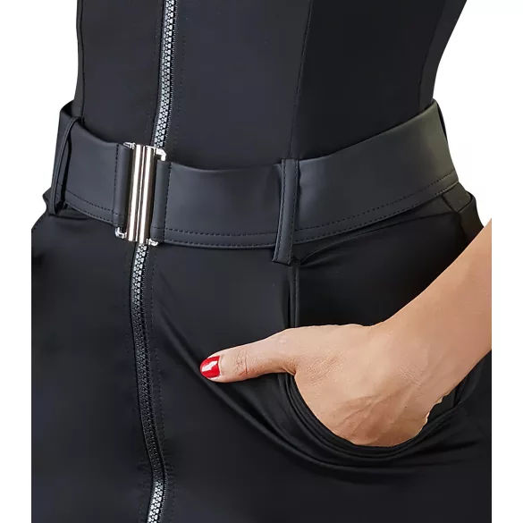 Cottelli Police - Polizistin Kostüm Kleid (schwarz)