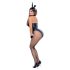 Cottelli Bunny - Glänzendes, sexy Hasenkostüm (5-teilig) - XL