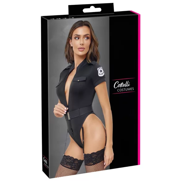 Cottelli - Polizistin Kostüm (schwarz) - L
