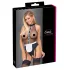 Cottelli - Dienstmädchen-Body mit Schürze (schwarz) - S