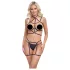 Cottelli - Schmuckbody & String (schwarz) - (S-L)