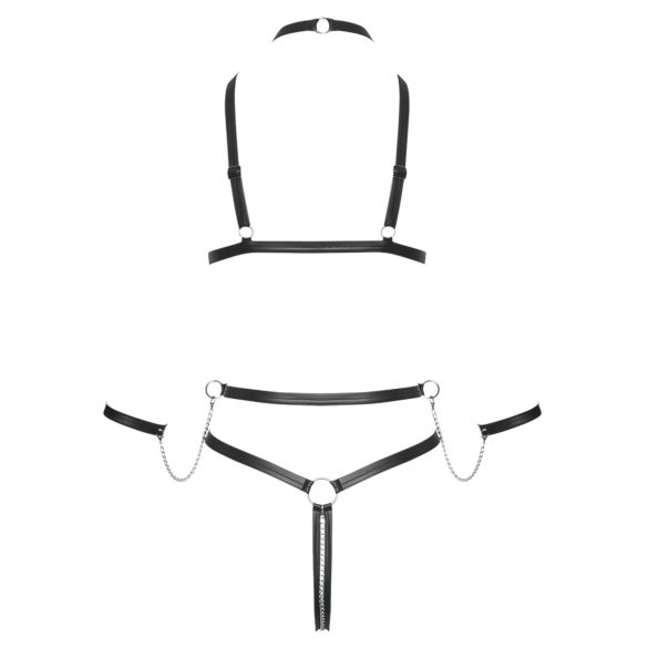 Bad Kitty - Körpergeschirr Body (schwarz)