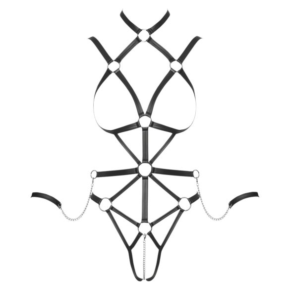 Bad Kitty - Körpergeschirr Body (schwarz) - L