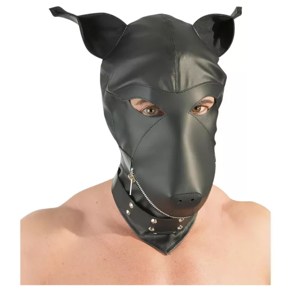 Fetisch - Hundemaske (schwarz, S-L)