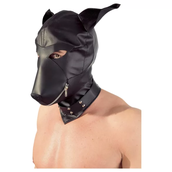 Fetisch - Hundemaske (schwarz, S-L)