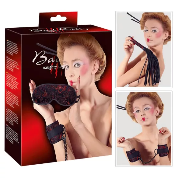 Bad Kitty - Asia-Set (rot-schwarz)
