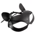 Bad Kitty - Kunstleder-Strass-Katzenmaske - Schwarz (S-L)
