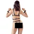 Bad Kitty - Genietzgeschirr & Handfesseln (schwarz) - L/XL