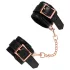 Bad Kitty - Fesseln mit Kette (schwarz-rosegold)