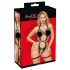 Bad Kitty - Offenes Körpergeschirr Body (schwarz)