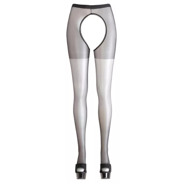 Cottelli - Schwarze Sexstrümpfe - L/XL