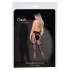 Cottelli Legwear - offene Strümpfe - schwarz (S-L)