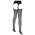 Cottelli - sexy Strümpfe mit Spitzenbund (schwarz) - 5