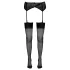Cottelli - Rückennaht-Strumpfhose mit hohem Fersenabschluss (schwarz) - 3