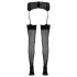 Cottelli - Rückennaht-Strumpfhose mit hohem Fersenabschluss (schwarz) - 4