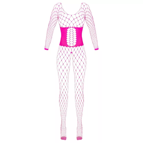 Cottelli - Netz Catsuit (Pink) - S-L