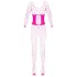 Cottelli - Netz Catsuit (Pink) - S-L