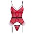 Cottelli - Weihnachts-Dessous-Set (Rot) - L/XL