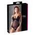 Cottelli - Samtweicher, variabler Body (schwarz) - 80C/M