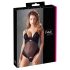 Cottelli - Samtweicher, variabler Body (schwarz) - 85C/L