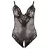 Cottelli Plus Size - Spitzenbody (schwarz) - XXXXL