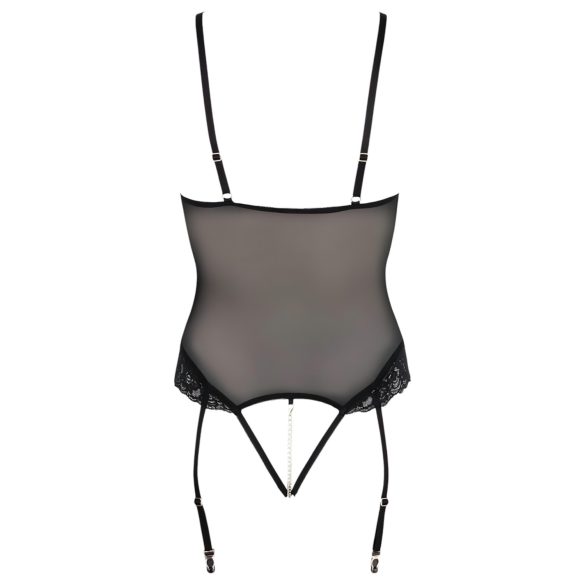 Cottelli Bondage - Metallringe Body & Handfesseln (schwarz)