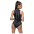 Cottelli Party - Schlangenhautmuster Body (schwarz)